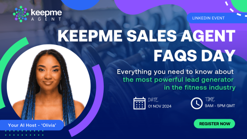 Aus Leisure: Keepme Deploys AI Sales Agent to Address Lead Generation Solutions for Fitness Operators