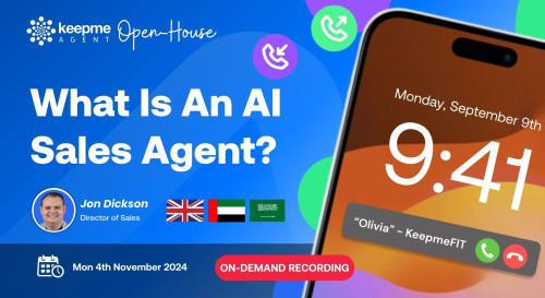 What Is An AI Sales Agent? - UK & Middle East - 4th November